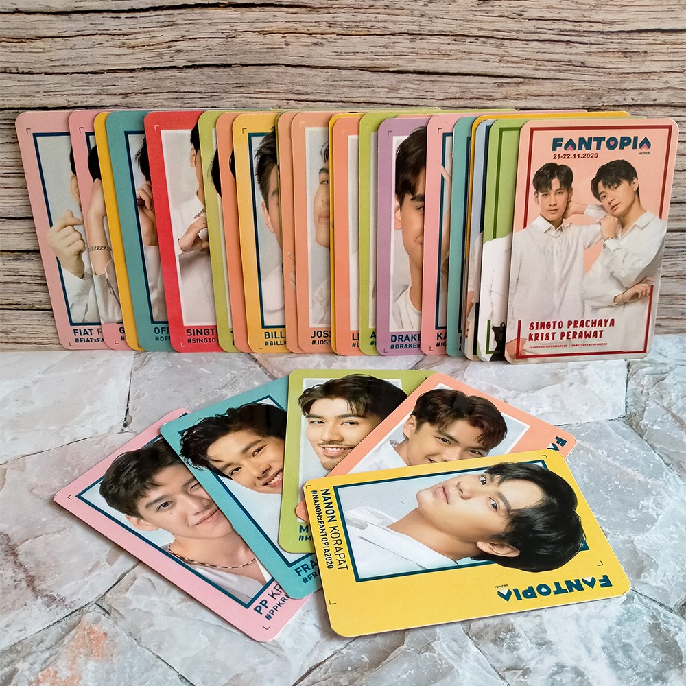 [READY - SALE / DISKON AKHIR TAHUN] FANTOPIA PHOTOCARD Unofficial (Deck For Activity) SATUAN - Thai 