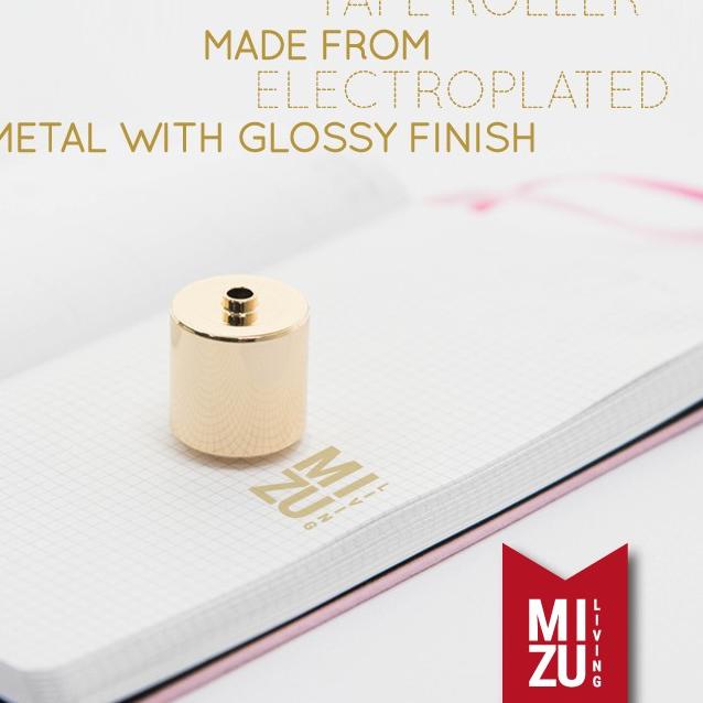 

➦ SUBLIMELY GOLDEN Acrylic Tape Dispenser Tempat Selotip Transparan Emas - ACRYLIC TAPE YG ☆