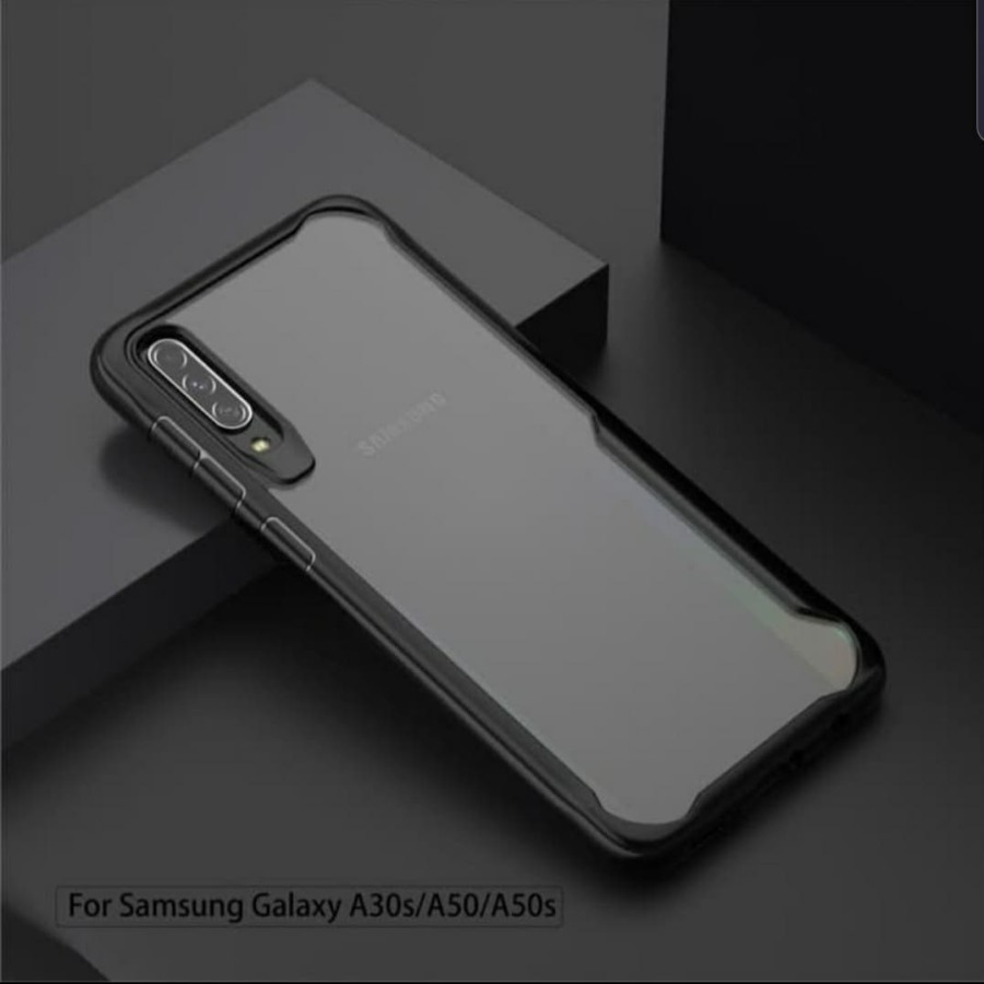 SAMSUNG A50 A30S A50S A70 A70S A03 CORE A10 A20 A30 A20S Hard Case Fusion Shockproof Clear Armor Bumper