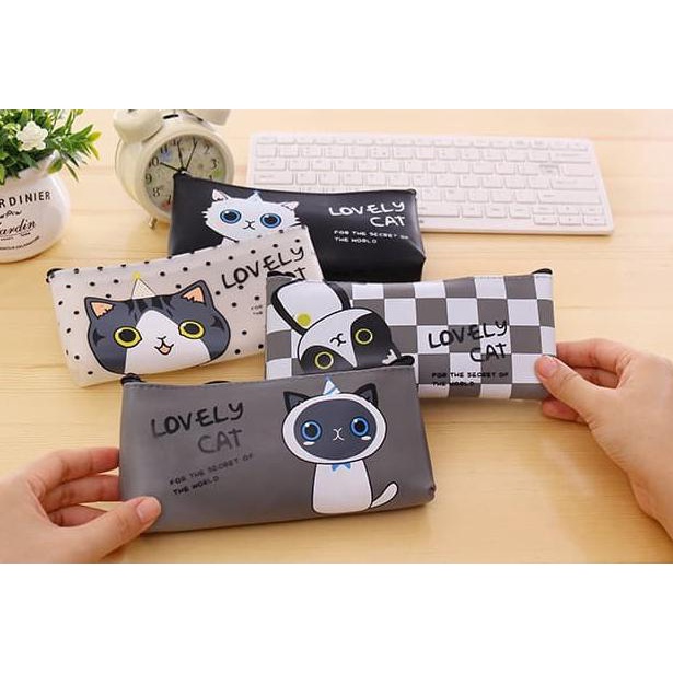 

Big Sale TP007 Tempat Pensil Lucu Cute Cat - Abu Abu Diskon