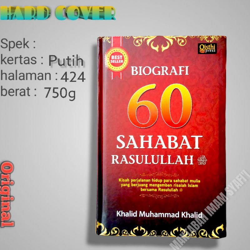 Biografi 60 Sahabat  Rasulullah