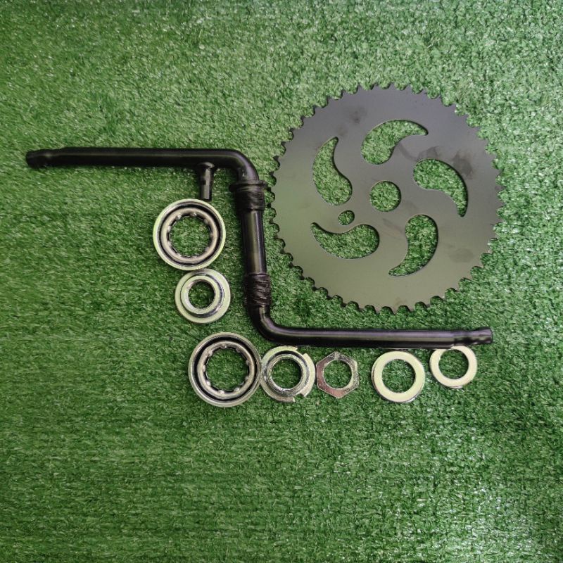 crank bmx engkol gir langsung bmx arm crankset