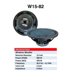 Speaker 15 inch Wisdom 1582
