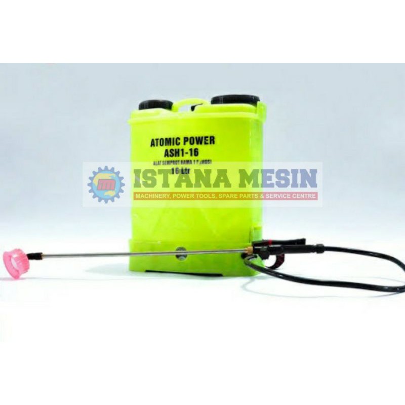 MESIN DISINFEKTAN SEMPROT HAMA ELEKTRIK 1 FUNGSI ATOMIC POWER ASH 1-16