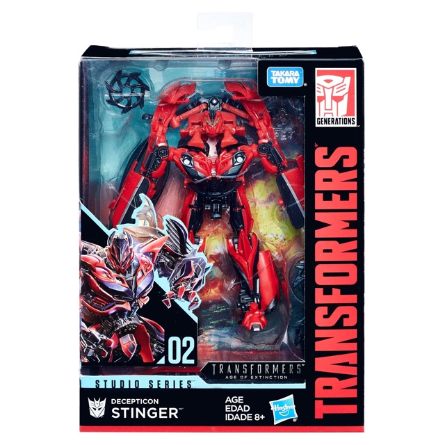 Takara Transformers Deluxe Stinger Studio Series