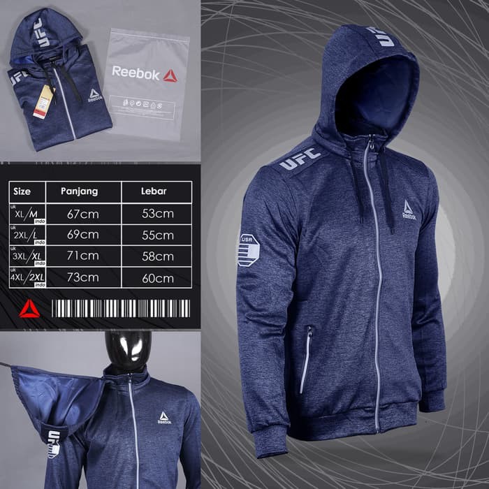 reebok ufc jacket white