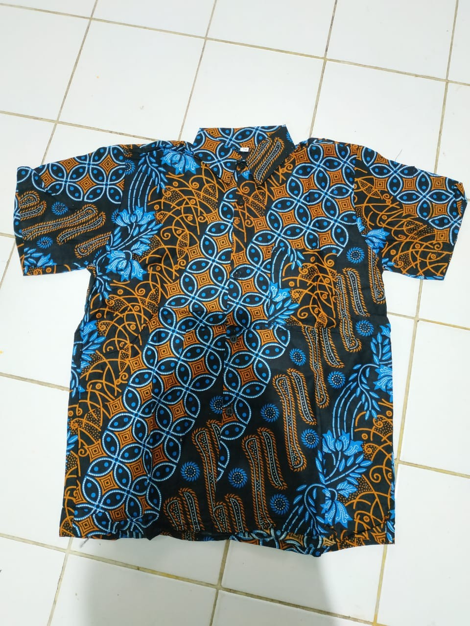 Kemeja Batik Anak Lengan Pendek Usia 1-13th/baju Batik Anak Cowok/batik Anak Laki2
