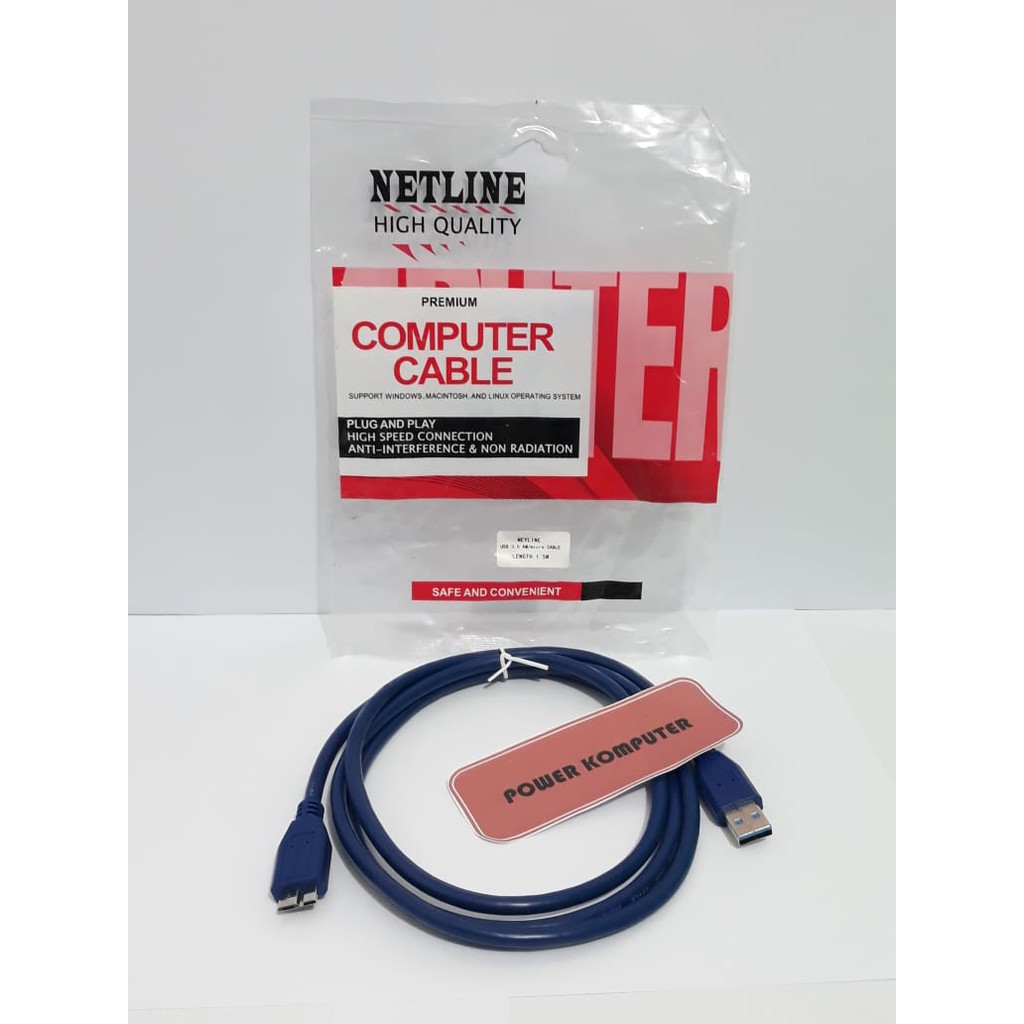 Kabel HDD USB 3.0 eksternal 1 meter
