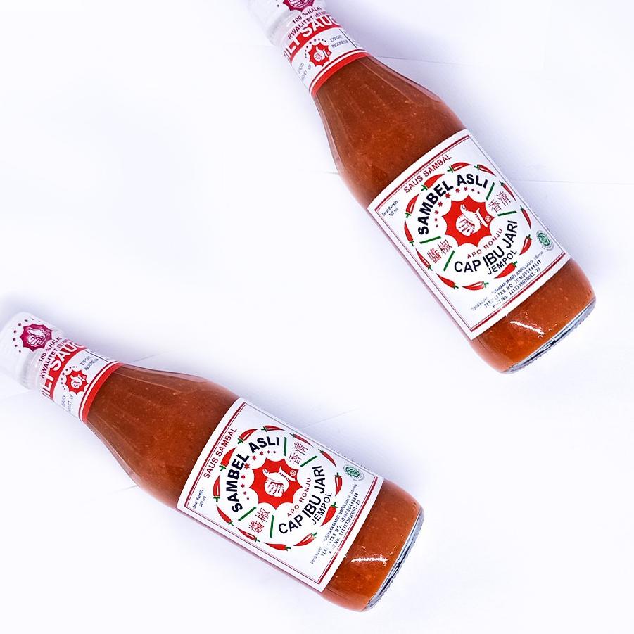 

Promo - SAMBAL ASLI CAP IBU JARI JEMPOL ORIGINAL 320gr - SAUS SAMBEL ~