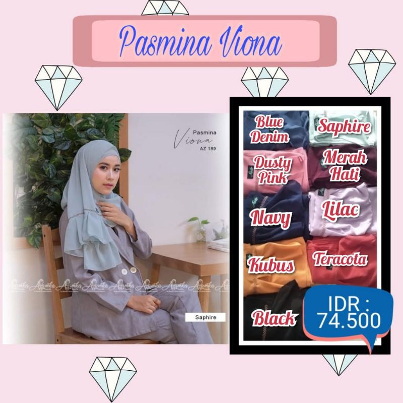 Pasmina Viona by Azamka hijab