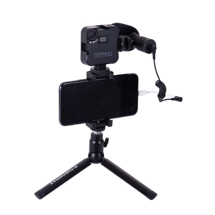 Thronmax C1P StreamMic Vlogging Kit With Tripod and LED