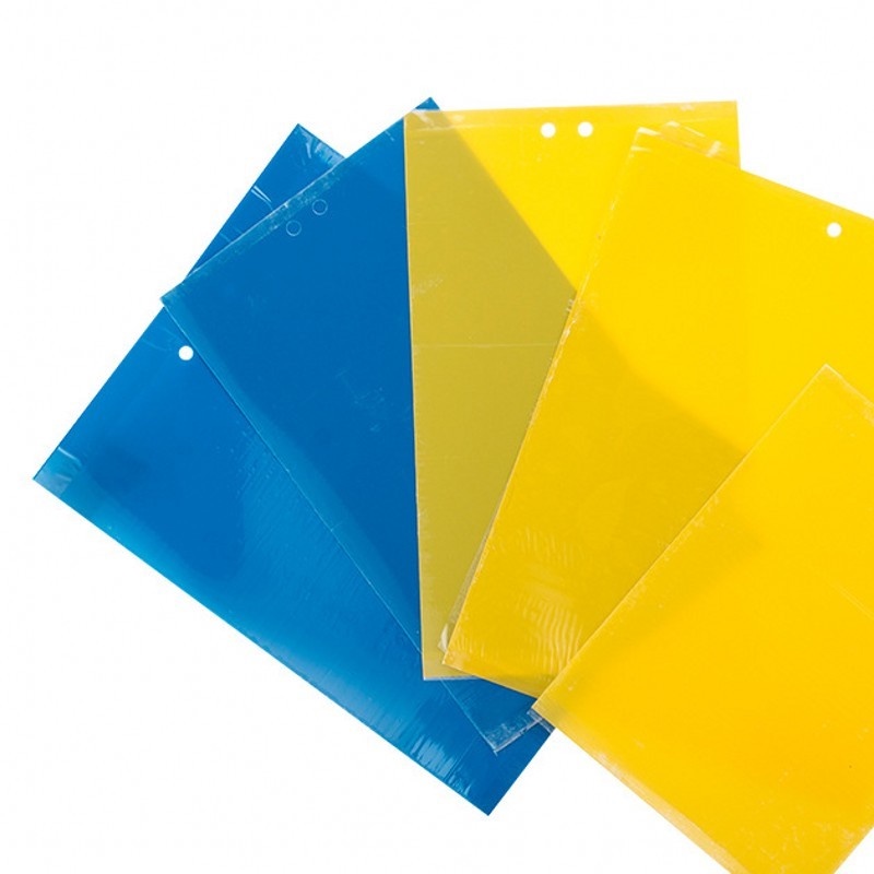 10pcs Dual-Sided Yellow Sticky Traps for Flying Plant Insect Such as Fungus Gnats, Whiteflies, Aphids, Leafminers,Thrips