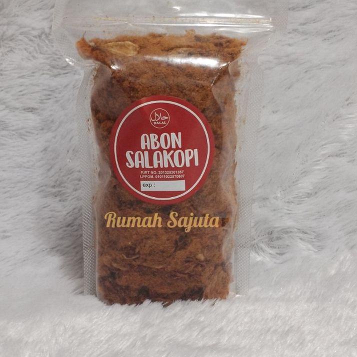 

Mau--Abon Ayam Salakopi pedas & original 250gr grosir ecer