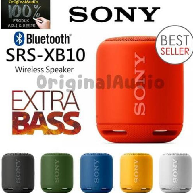 BEST SELLER Sony SRS XB10 - SRS XB 10 Speaker Garansi Resmi Sony Indonesia