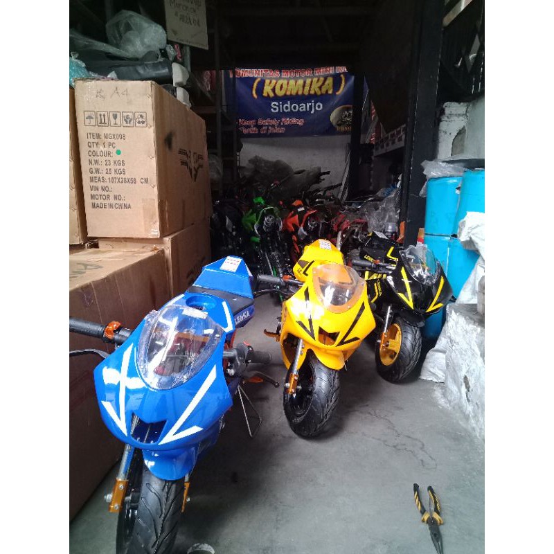 Moto gp mini LENKA ORIGINAL non KW promo free knalpot racing