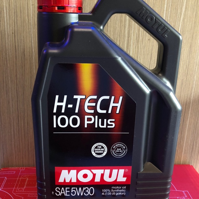 motul h-tech 100 plus 5w30 4 liter - oli motul h tech - motul htech - oli mobil motul