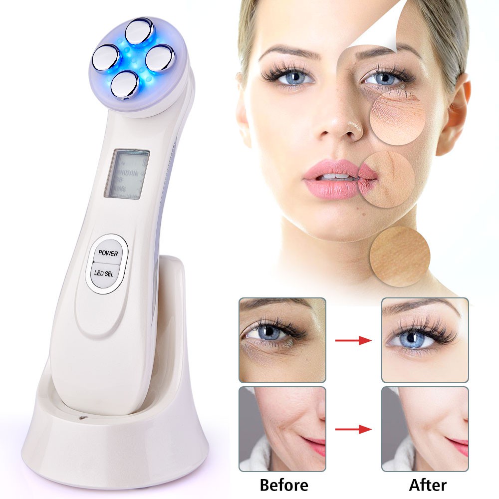 Setrika wajah meso Alat mesotheraphy rf EMS Radio Frequency EMS pdt light