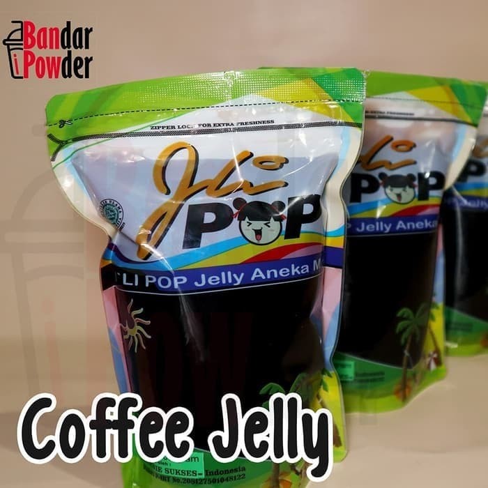 

NEW Coffee Jelly 500gr - Jeli Kopi Produksi Lokal - Bandar Powder