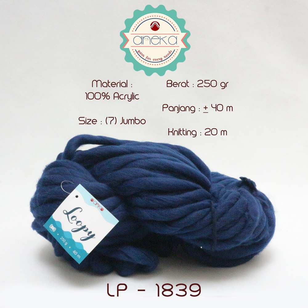 KATALOG - Benang Wol / Wool Ekstra Tebal - LOOPY YARN