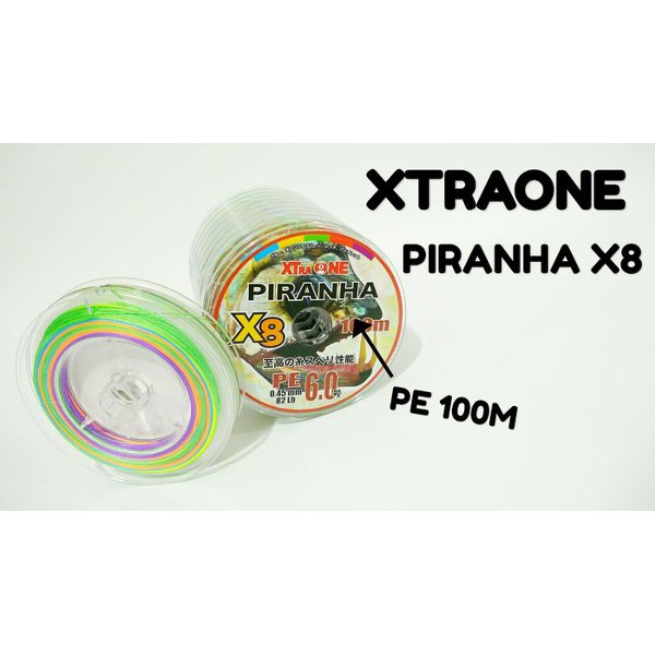 Senar PE PIRANHA X8 100 m Connecting