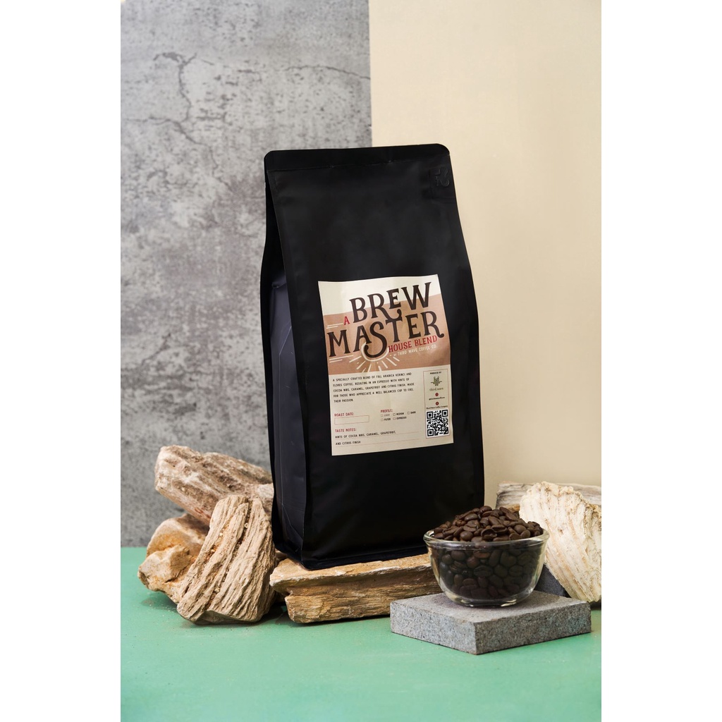 

Biji Kopi House Blend Espresso Brew Master 100% Arabika