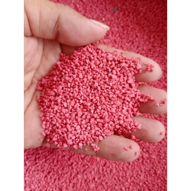 Pasir Silika Merah Hiasan Untuk Aquascape Aquarium 500gr