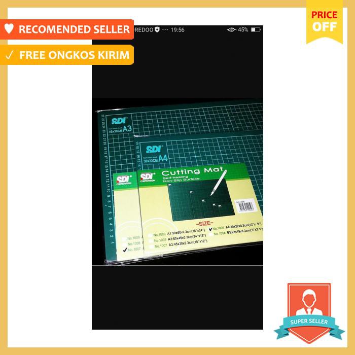 

Cutting Mat - A4 Sdi Murah - Alat Pemotong Kertas