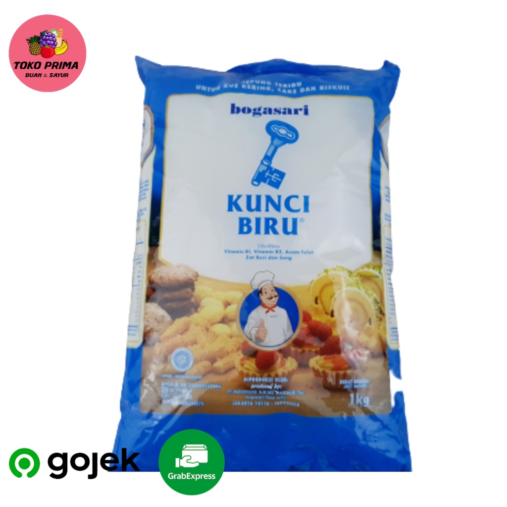 

TEPUNG TERIGU CAP KUNCI BIRU (@1000 Gram)