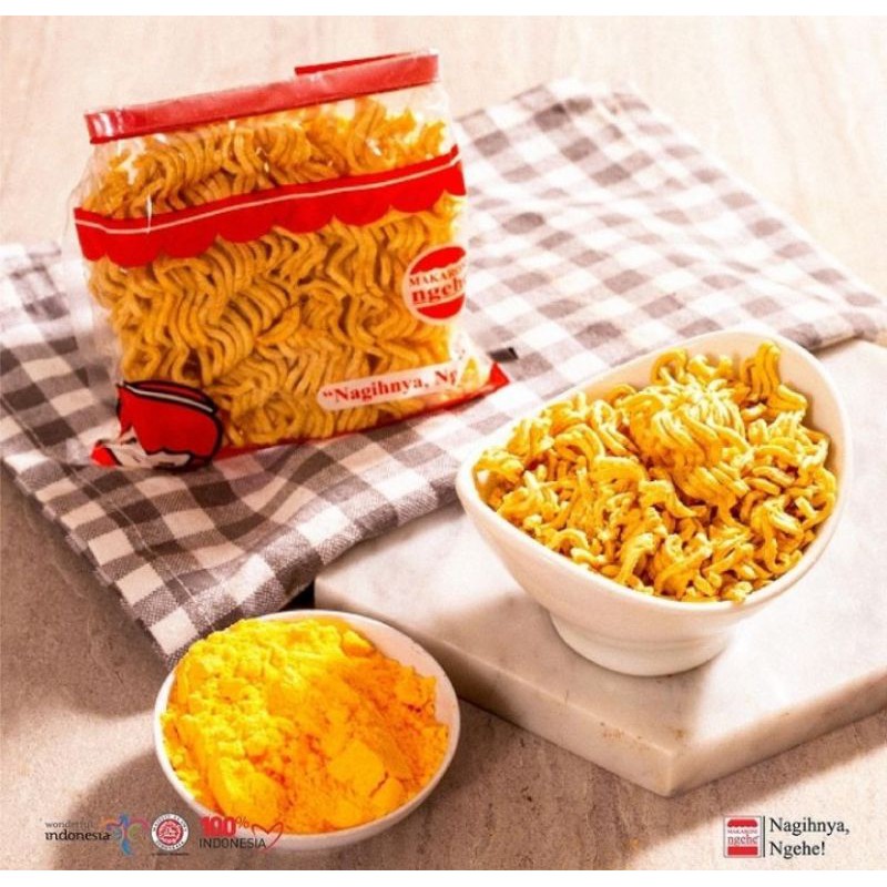 

Mi Kriuk 100% Original Makaroni Ngehe