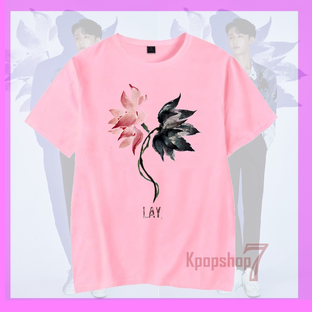Baju exo kaos exo tshirt exo lay lit