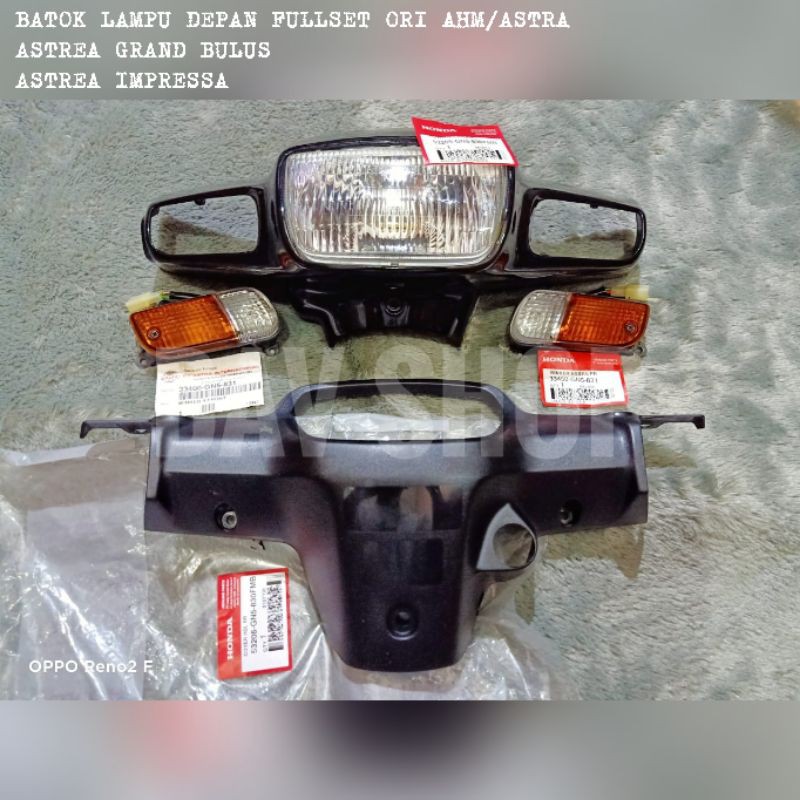 Batok lampu depan belakang set Astrea Grand bulus Impressa Legenda 1 ORIGINAL AHM