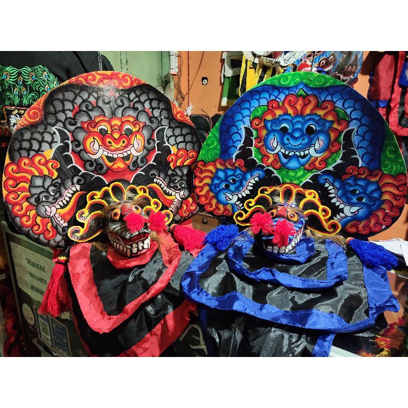 barongan anak SD premium / barongan / caplokan / ganongan / bujang ganong / devil / pecut bopo / sh