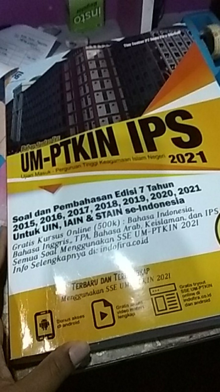 Buku Umptkin 2021 Lengkap Pembahasan Akses Materi Um Ptkin Ips Ipa Shopee Indonesia
