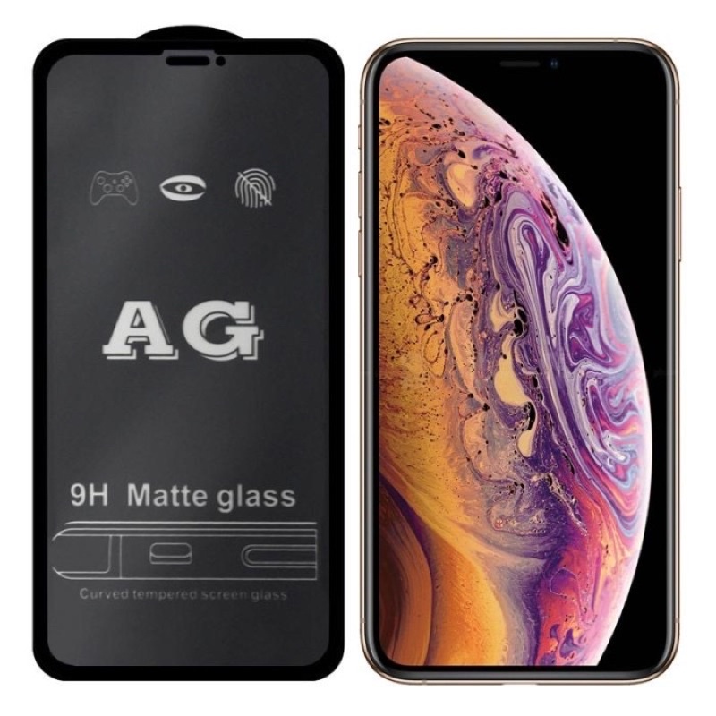 matte glass vivo Y75 Y75 5G Y91 Y91C Y93 Y95 Y12S Y12 Y15 Y15S Y21 Y21 2021 Y21S Y20 Y20S Y30 Y30i Y50 Y51 2020 Y51S Y33S Y53S Y71 anti gores kaca fullayar