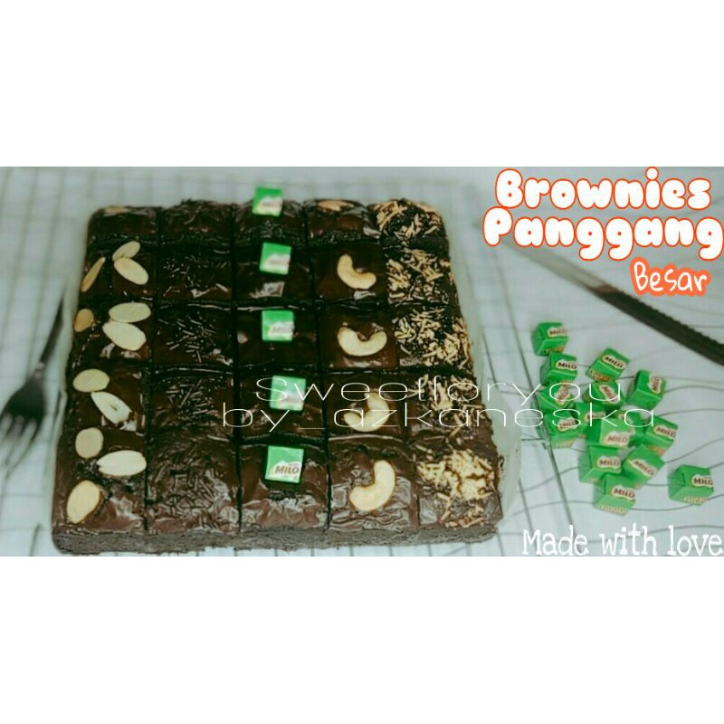 

Brownies panggang sekat