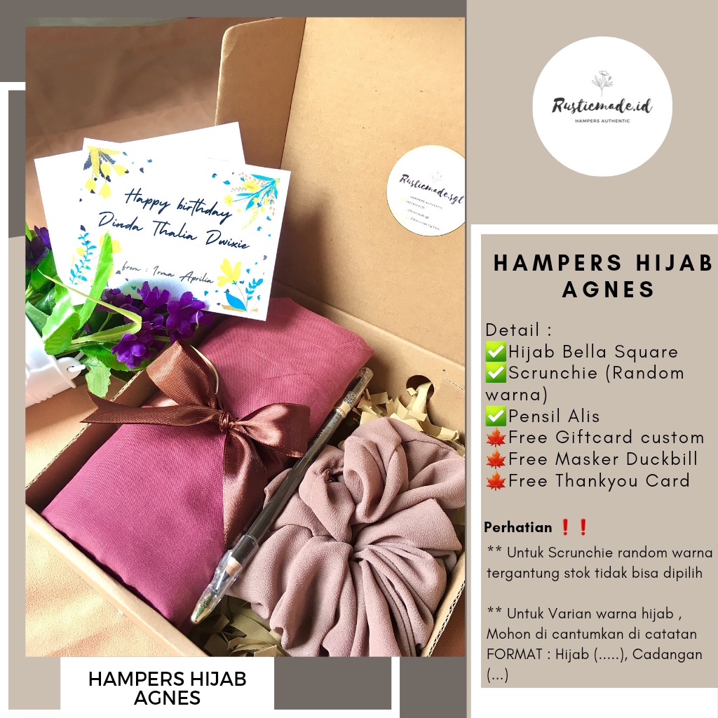 Hampers Hijab Bella Square