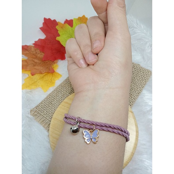 GELANG TALI  ULIR PURPLE