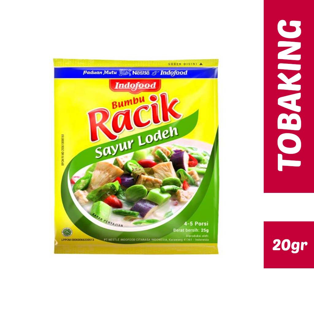 

Bumbu Racik Indofood Sayur Lodeh 20 gr