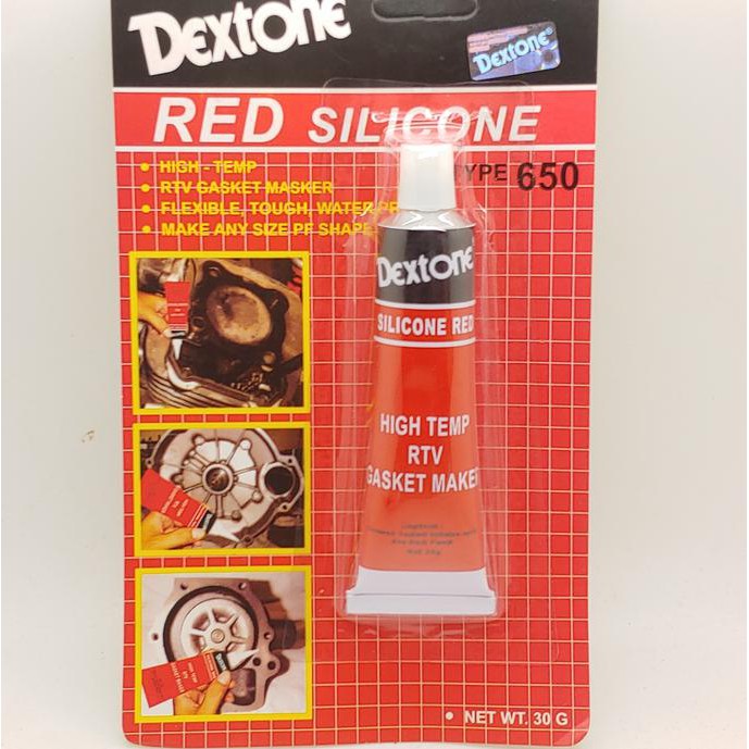 

Diskon Lem Dextone Merah Red Silicone Untuk Gasket Packing Dll 30 G Murah