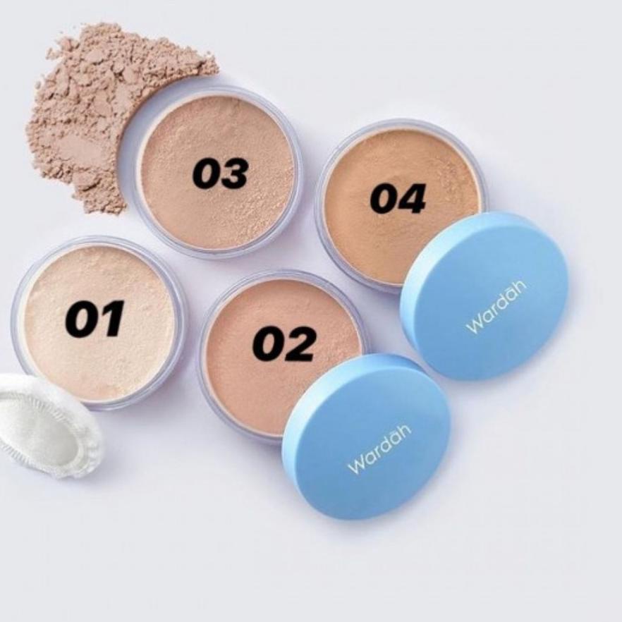 Big Sale - ✨STAR✨ Wardah Lightening Matte Powder  Bedak Tabur Wardah/Loose/Setting/Face Powder/Bubuk