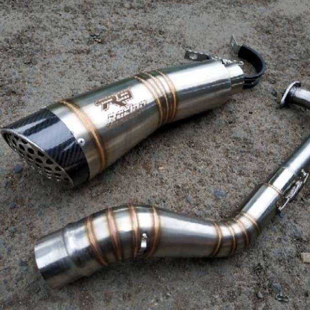 Knalpot Racing R9 H2 NMAX - PCX - AEROX - XMAX - DLL
