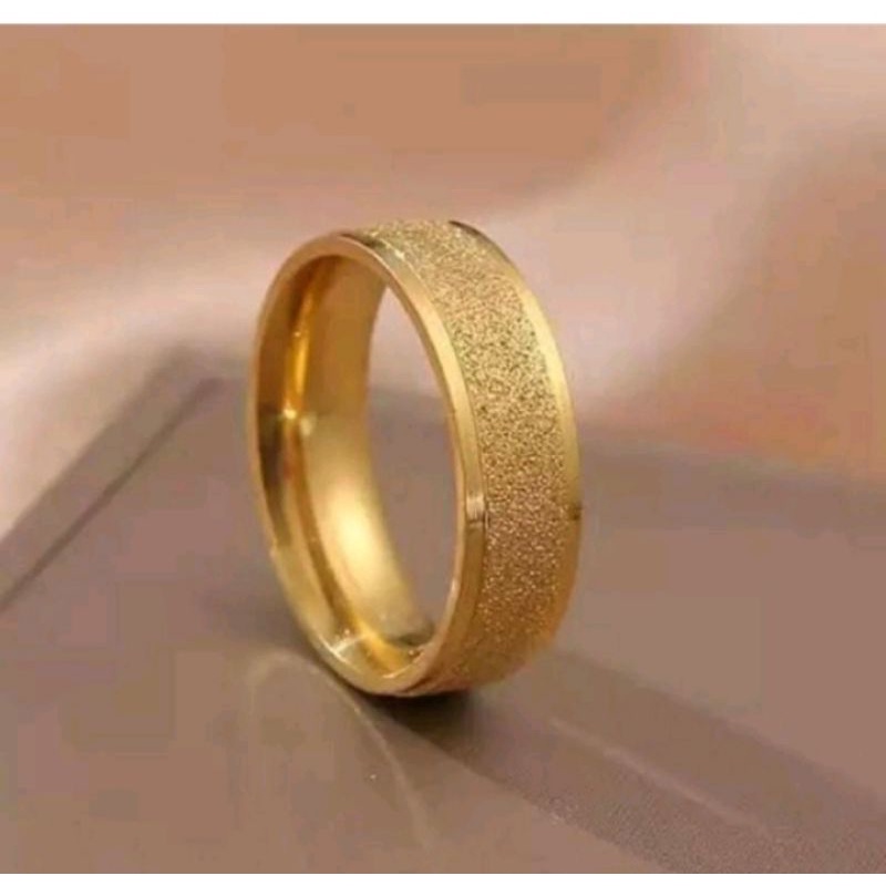 PALING LARIS..CINCIN PASIR EMAS MUDAH TIDAK MUDAH LUNTUR