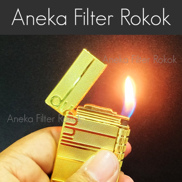 Korek Api Dupon Motif |Regular Flame Lighter