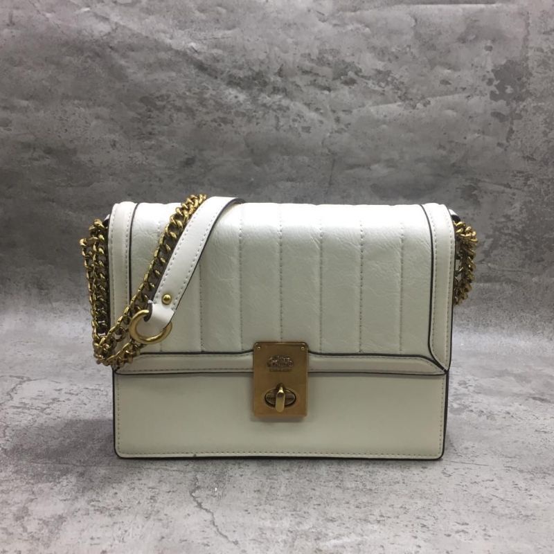 COACH Hutton Shoulder Bag With Quilting