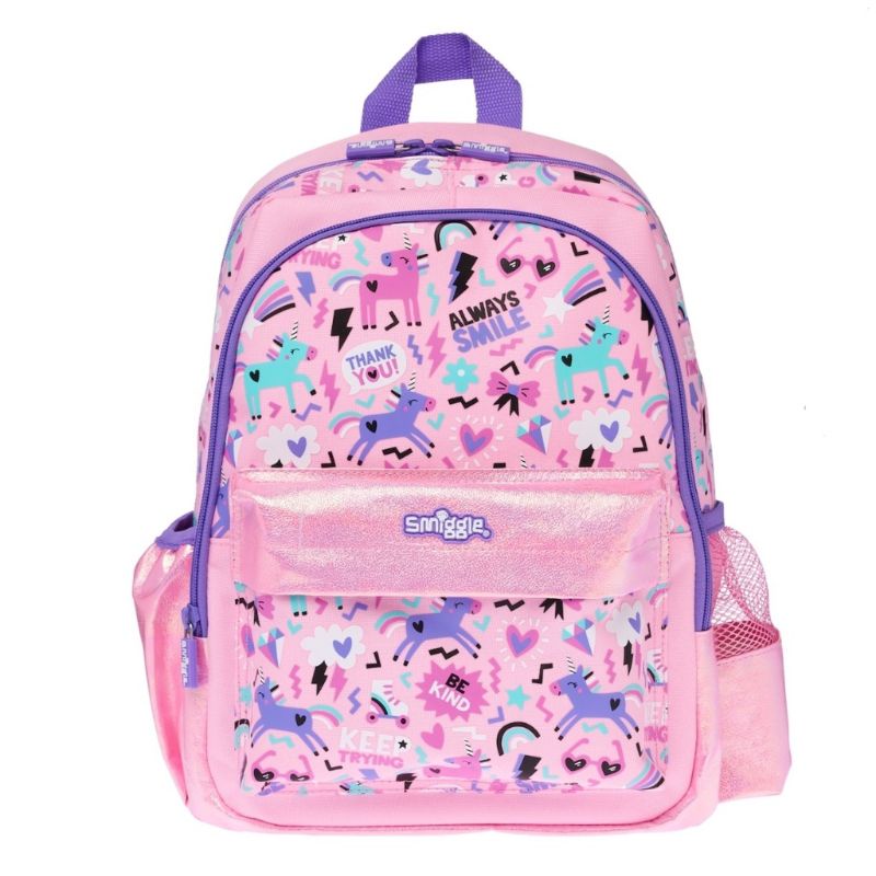 Smiggle Tas Ransel Sekolah Anak Perempuan Cloud Nine Series Junior Backpack TK B