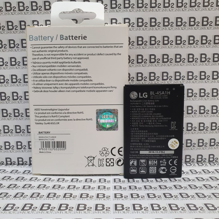 ORIGINAL 100% Batre Baterai Battery LG Optimus K10