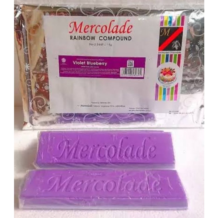 

Coklat Batangan Mercolade Violet Blueberry (Ungu) Repack