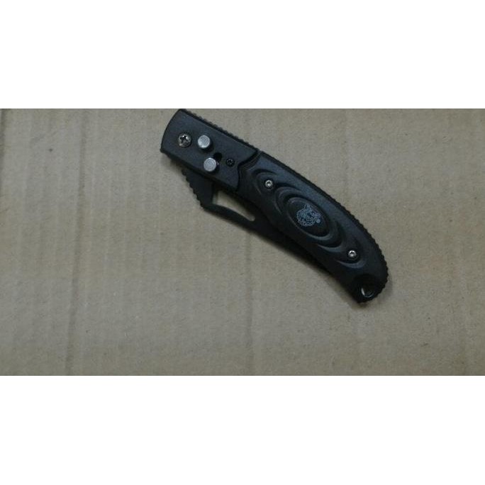 Best Seller Pisau Lipat White Tiger Otomatis On Off Side Automatic Folding Knife