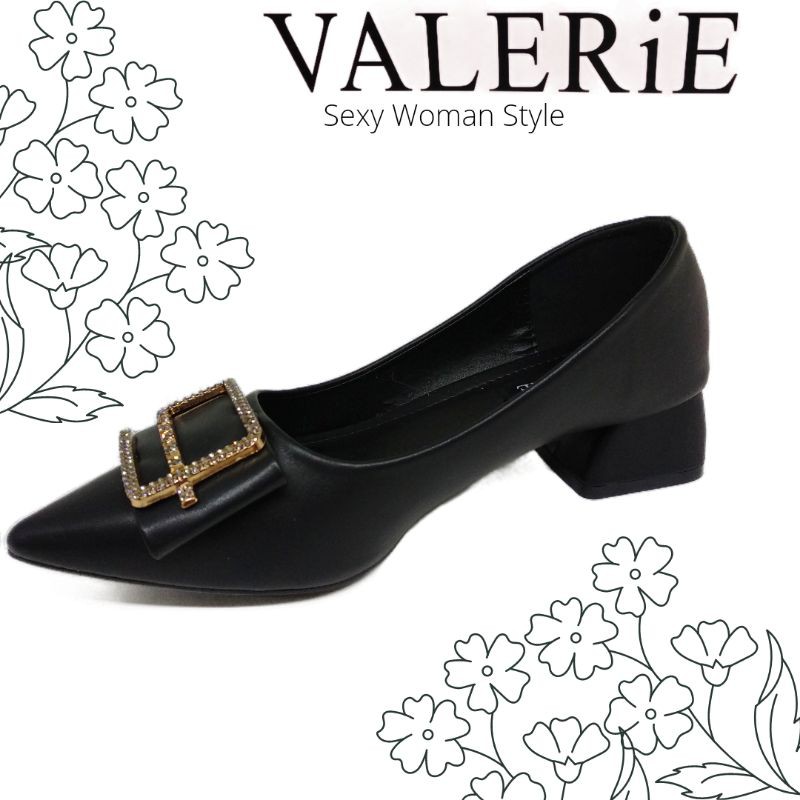 Valerie Shoes Impor 3 CM Hak Tahu (Import 100%)