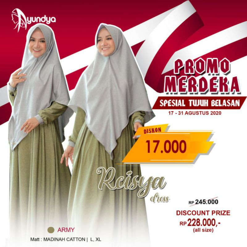 Reisya Dress by ayundya hijab